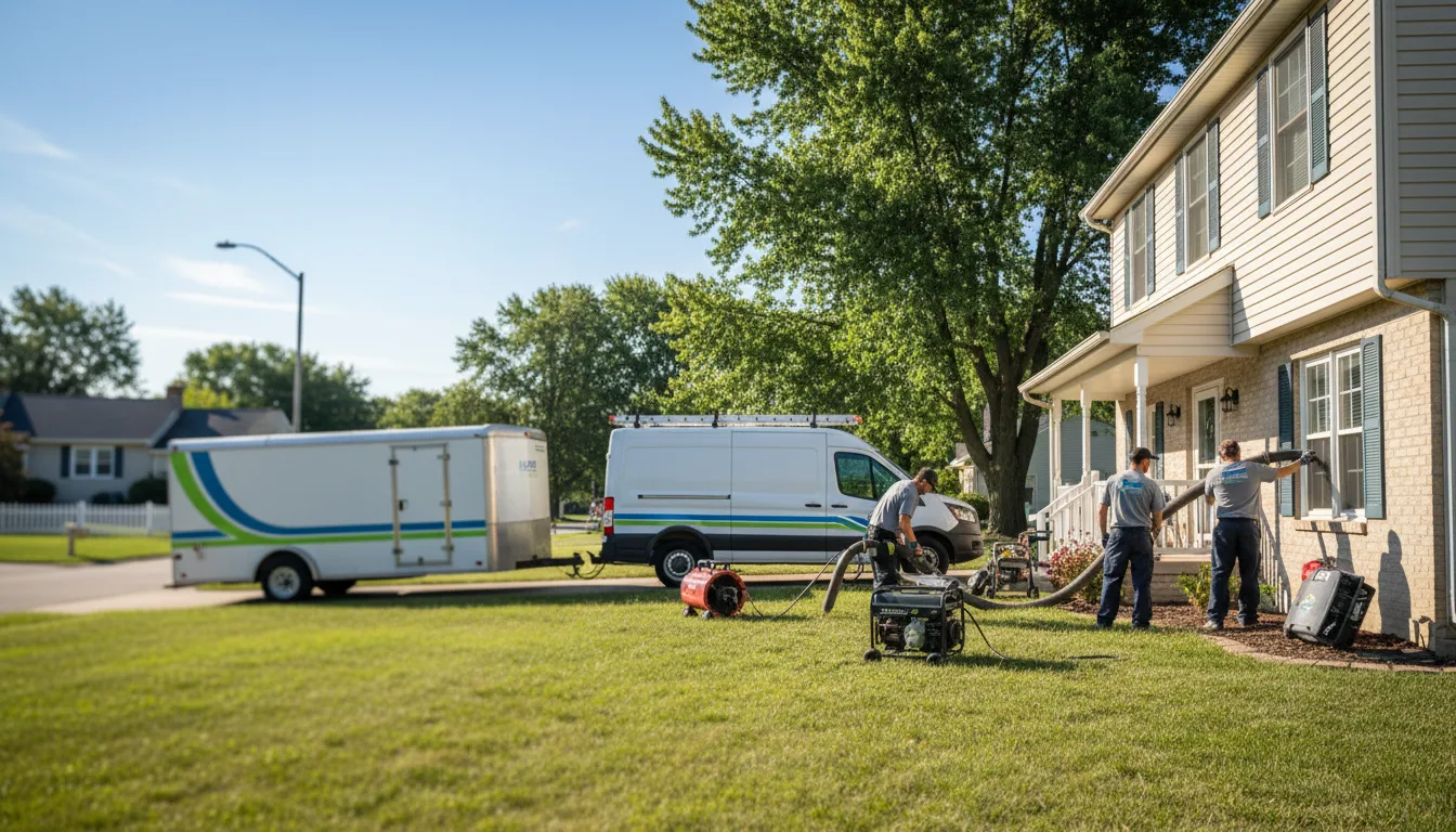 Flooded Basement Restoration And Cleanup With Repair in Ely, IA near me
